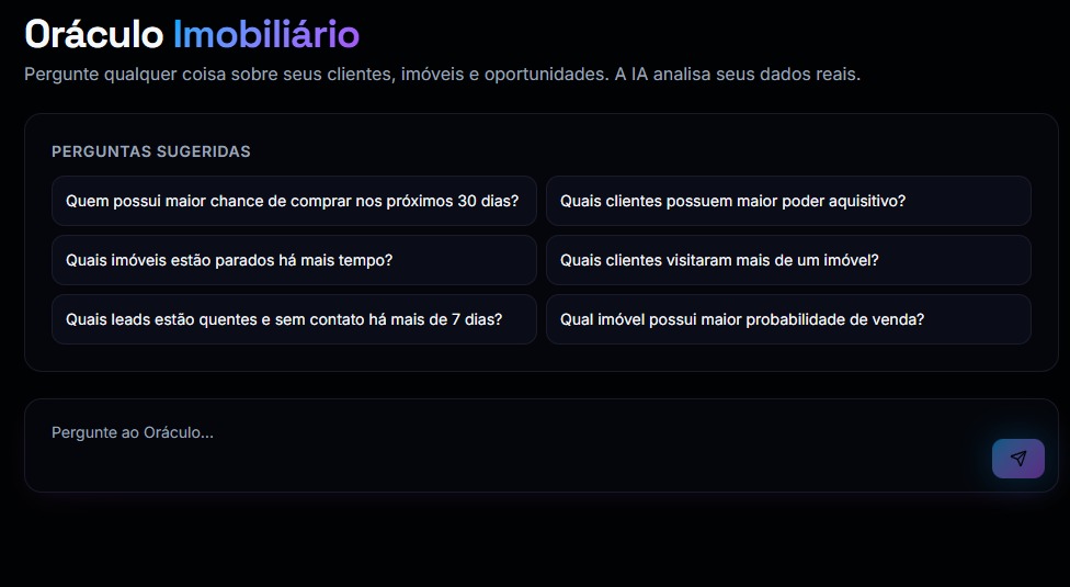 Oráculo Imobiliário: IA de conversação do ARKTRON
